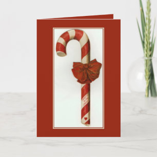 Cartes Pour Fêtes Annuelles Sucre de canne avec amour
