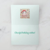 Cartes Pour Fêtes Annuelles Sucre de canne Octopus (Intérieur)