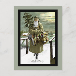 Cartes Pour Fêtes Annuelles Suédois Père Noël de juillet de Dieu