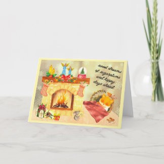 Cartes Pour Fêtes Annuelles Sugar Plum Dreams Holiday Card