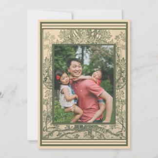 Cartes Pour Fêtes Annuelles Suite de paysages ornés de photo française avec un