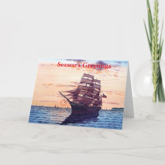 Cartes Pour Fêtes Annuelles sunset star of india (Devant)