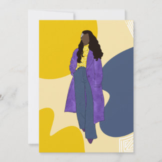 Cartes Pour Fêtes Annuelles Sunshine Glory - Unique Art Noir artisanal