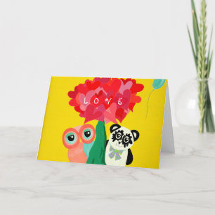 Cartes Pour Fêtes Annuelles Sunshine Love Valentine's Day Card