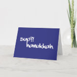 Cartes Pour Fêtes Annuelles Sup ? Hanukkah<br><div class="desc">Inside This is how we Jew it.</div>