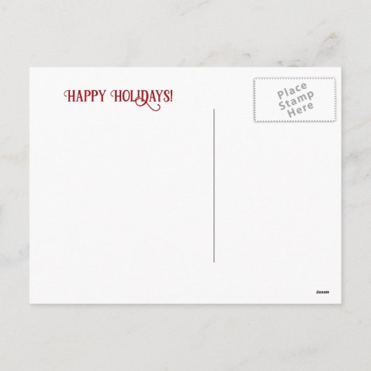 Cartes Pour Fêtes Annuelles Super mignon Noël gris Kitty (Dos)