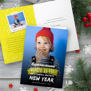 Cartes Pour Fêtes Annuelles Superbe Merveilleuse Jolly Happydocile Année