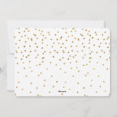 Cartes Pour Fêtes Annuelles Superposition de photo dorée Joyeuses Fêtes Plat (Dos)