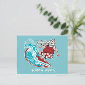 Cartes Pour Fêtes Annuelles Surf'n Père Noël (Debout devant)