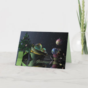 Cartes Pour Fêtes Annuelles Surréaliste Christmas