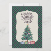 Cartes Pour Fêtes Annuelles Sutherland Old Ancient Écossais Tartan Noël (Devant)