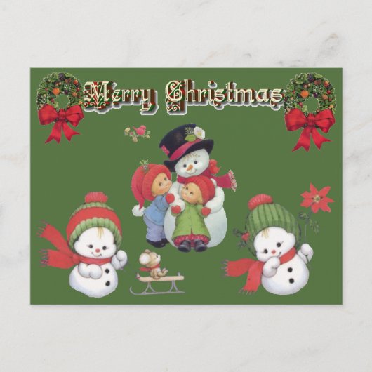 CARTES POUR FÊTES ANNUELLES SUZANNE ELIZABETH CHRISTMAS COLLECTION (Devant)
