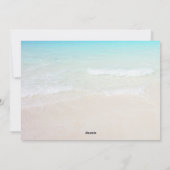 Cartes Pour Fêtes Annuelles Swag de Noël tropical chaud (Dos)