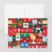 Cartes Pour Fêtes Annuelles Sweat moche Noël 1 (Devant / Derrière)