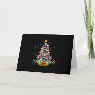 Cartes Pour Fêtes Annuelles Sweat-shirt de Noël en forme d'arbre pour chiens S