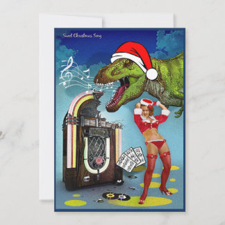 Cartes Pour Fêtes Annuelles Sweet Christmas Song
