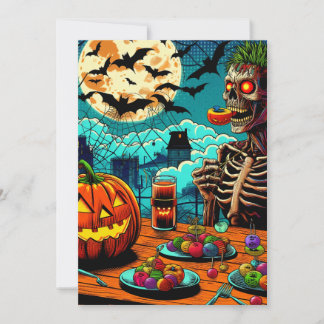 Cartes Pour Fêtes Annuelles Sweet Halloween avec toi