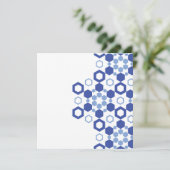 Cartes Pour Fêtes Annuelles Symétrie figée (Debout devant)