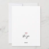 Cartes Pour Fêtes Annuelles Sympa Romantic Joyeux Anniversaire Mon Amour Minim (Dos)