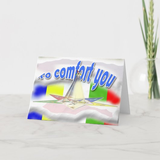 Cartes Pour Fêtes Annuelles Sympathie d'OES (Devant)