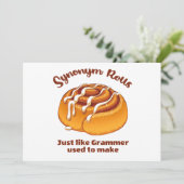 Cartes Pour Fêtes Annuelles Synonym Rolls Comme Grammer Utilisé Pour Faire (Debout devant)