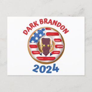 Cartes Pour Fêtes Annuelles T-shirt de marque noire joe Biden 2024 mème