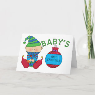 Cartes Pour Fêtes Annuelles T-shirts et cadeaux de 1er lutin de Noël