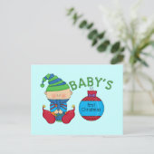 Cartes Pour Fêtes Annuelles T-shirts et cadeaux de 1er lutin de Noël (Debout devant)