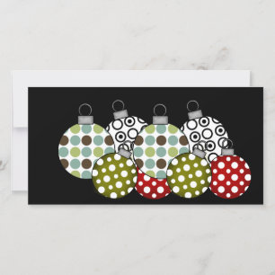 Cartes Pour Fêtes Annuelles T-shirts et cadeaux Retro Christmas Balls