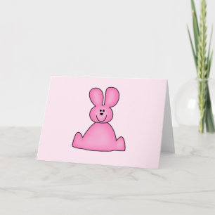Cartes Pour Fêtes Annuelles T-shirts et cadeaux (roses) de lapin de guimauve