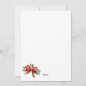 Cartes Pour Fêtes Annuelles Tabby Cats in Preppy Winter Attire and Hat Winter (Dos)