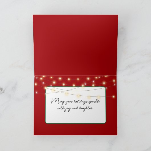 Cartes Pour Fêtes Annuelles Tabby Chat Avec Ornements De Noël (Intérieur)