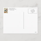 Cartes Pour Fêtes Annuelles tabby gris chaton mignon lécher patte noël (Dos)