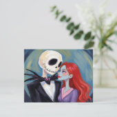 Cartes Pour Fêtes Annuelles Tableau Jack & Sally Halloween (Debout devant)