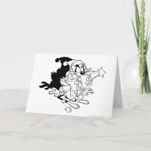 Cartes Pour Fêtes Annuelles Tableaux de Noël TAZ™