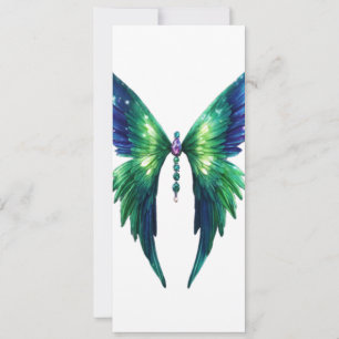 Cartes Pour Fêtes Annuelles Taille : 4" x 9,25" Étaler la joie, partager la jo