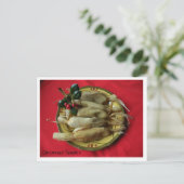 Cartes Pour Fêtes Annuelles Tamales de Noël (Debout devant)
