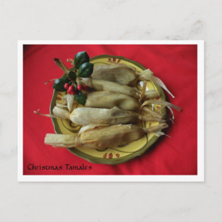Cartes Pour Fêtes Annuelles Tamales de Noël