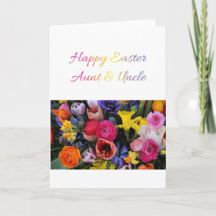 Cartes Pour Fêtes Annuelles Tante et oncle heureux Pâques
