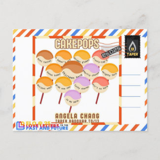 Cartes Pour Fêtes Annuelles Taper : CakePops Bonjour De ELO2025