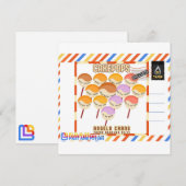 Cartes Pour Fêtes Annuelles Taper:CakePops Hello From ELO2025 (Devant / Derrière)