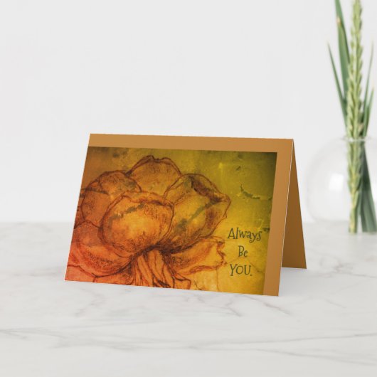 Cartes Pour Fêtes Annuelles *'T'arici Rose, Merci (Devant)