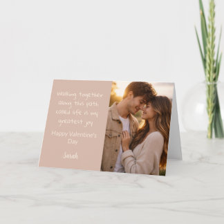 Cartes Pour Fêtes Annuelles Tarjeta Happy Valentine's Day