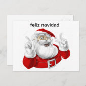 Cartes Pour Fêtes Annuelles tarjetas de feliz (Devant / Derrière)