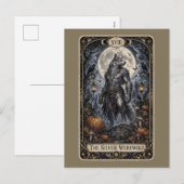 Cartes Pour Fêtes Annuelles Tarot Épouvantable (Devant / Derrière)