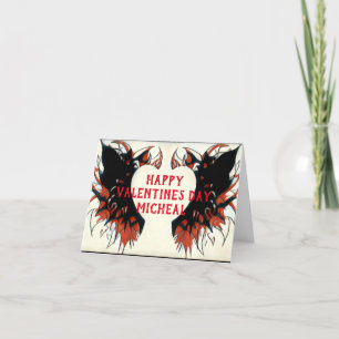 Cartes Pour Fêtes Annuelles Tatoo Art inspiré Valentines Day imprimer