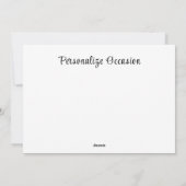 Cartes Pour Fêtes Annuelles Tea Time Coffee Break Rassembler Fleurs Thé Pot (Dos)