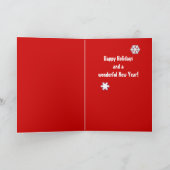 Cartes Pour Fêtes Annuelles Teacher Christma Customizable with Stocking (Intérieur)