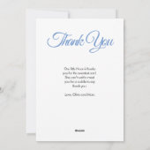 Cartes Pour Fêtes Annuelles Télécharger l'empreinte personnalisée pour bébé su (Dos)