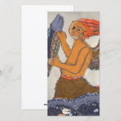 Cartes Pour Fêtes Annuelles Téléphone Sirène Textile (Devant / Derrière)